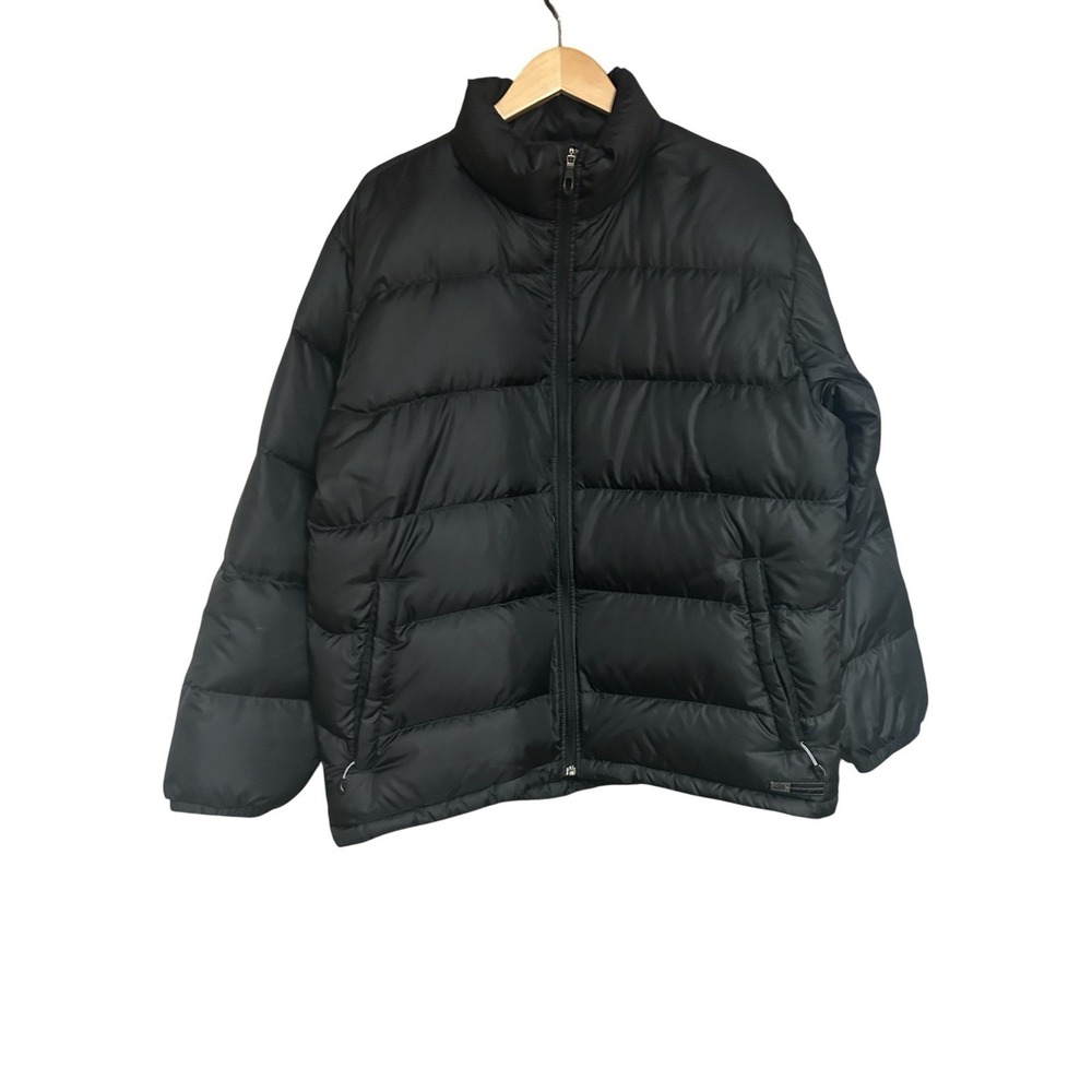 Eastern Mountain Sports EMS Men's Black Goose Down Puffer Jacket Coat Size Large